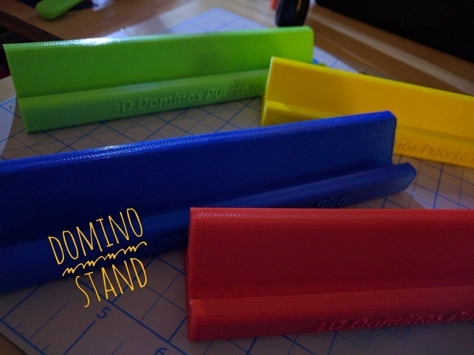 Domino Stand - Puerto Rico 3D Print 157290