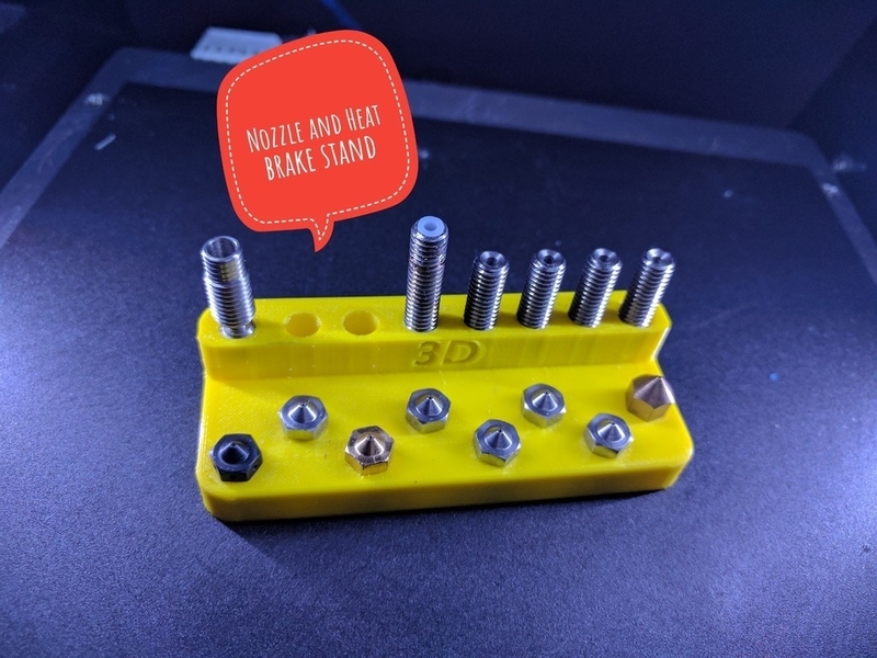 Nozzle and Heatbreak Stand