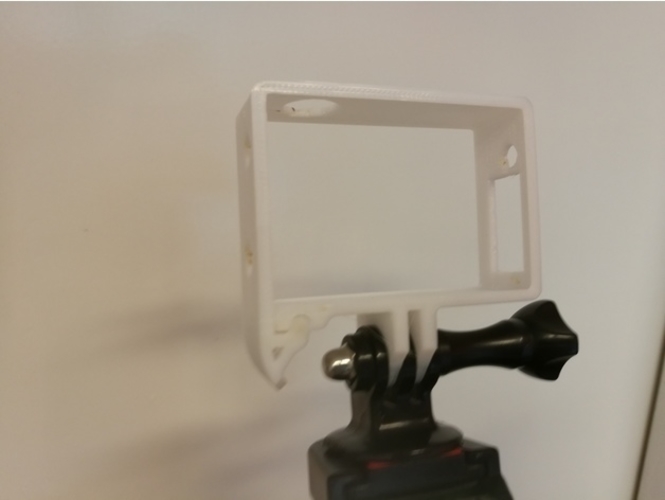 Quick Release GoPro Hero Frame 3D Print 157361