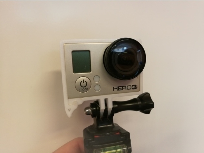 Quick Release GoPro Hero Frame 3D Print 157362