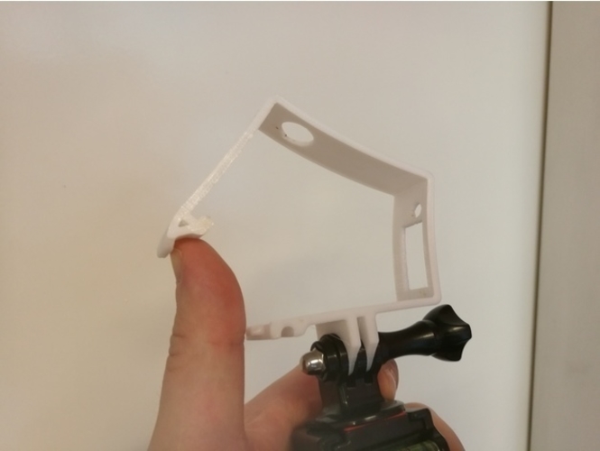 Quick Release GoPro Hero Frame 3D Print 157363