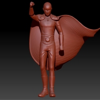 Saitama! ONE PUNCH MAN ! Full body 3 resolutions - Thumbnail 4