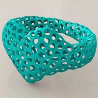 Voronoi Heart Bracelet - Thumbnail 2