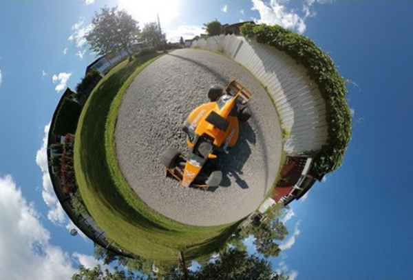 360° camera mount for OpenRC F1