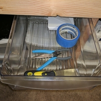 Rails for Reclaimed Refrigerator Drawer - Thumbnail 2