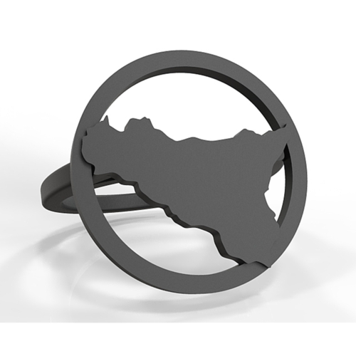 Sicily ring 3D Print 157486