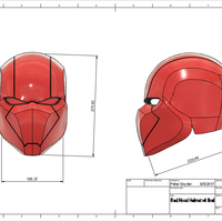 Red Hood Helmet Batman Version 3  - Thumbnail 1