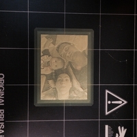 Small MY FAMILY LITHOPHANE 3D Printing 157550