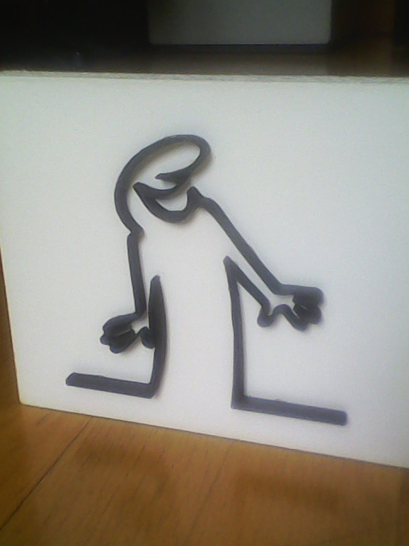 Figurine "la linea"