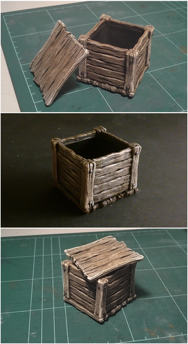 Wooden box 3D Print 157576