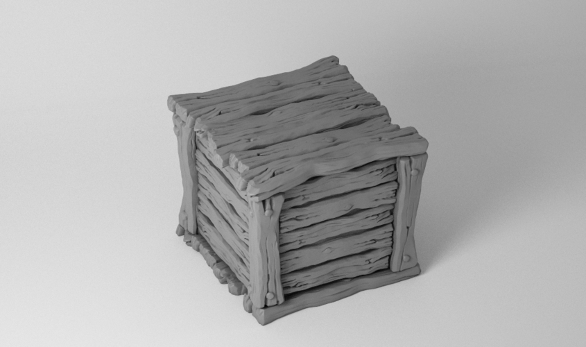 Wooden box 3D Print 157577