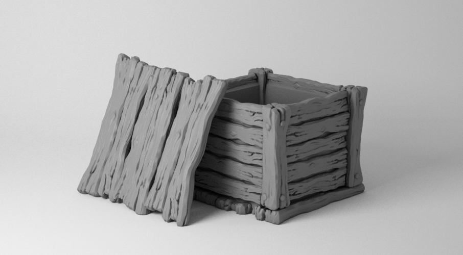 Wooden box 3D Print 157578