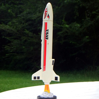 Small Model Rocket Display Bases 3D Printing 157587