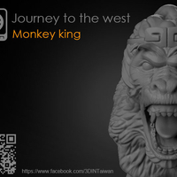 Small Journey to the West - Monkey king 3D Printing 157605