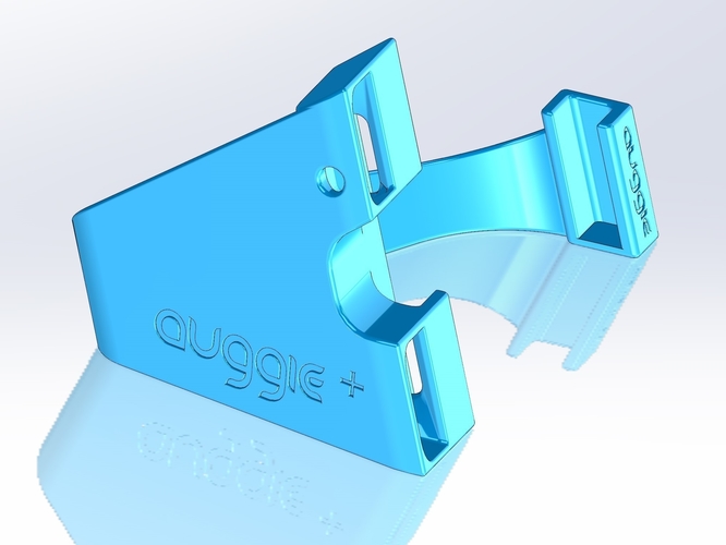Auggie's Flippable iPhone 7 PLUS, 6+ or 6S+ cradle & amplifier 3D Print 157624