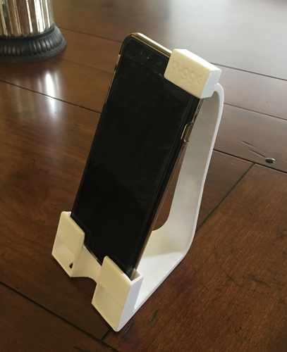 Auggie's Flippable iPhone 7 PLUS, 6+ or 6S+ cradle & amplifier 3D Print 157629