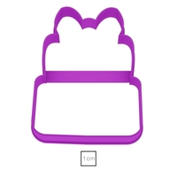 Cake with bow cookie cutter for professional - Thumbnail 4