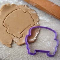 Wedding car cookie cutter for professional - Thumbnail 3