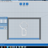 Golden Key cookie cutter for professional  - Thumbnail 1