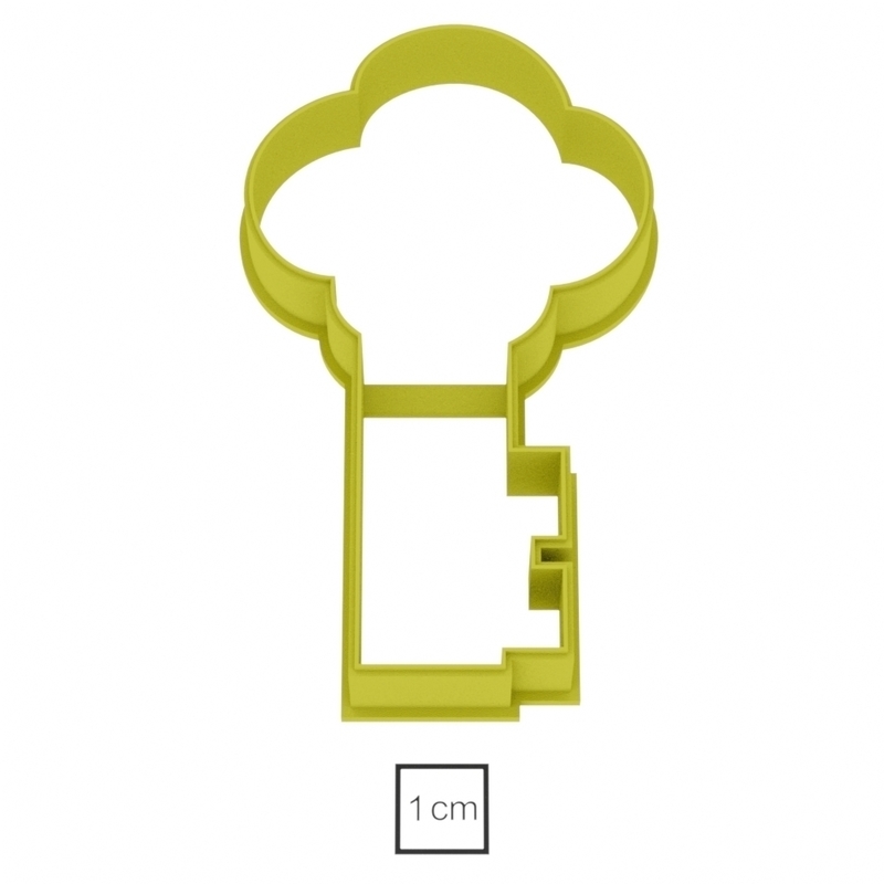 Golden Key cookie cutter for professional 