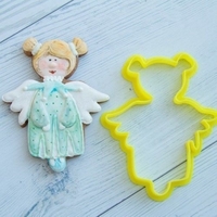 Angel number 7 cookie cutter for professional - Thumbnail 3