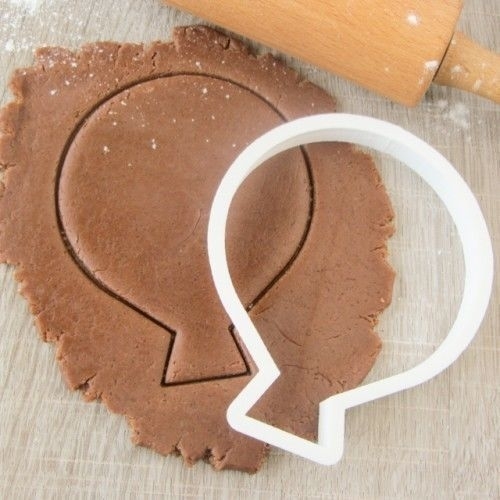 Balloon cookie cutter for professional 3D Print 157775