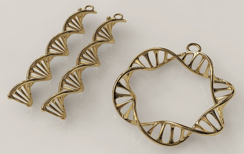 DNA Set 3D Print 15778
