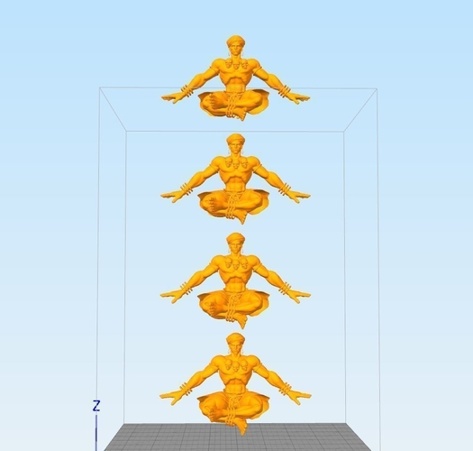 SF - Dhalsim -Floating and You Got Flame pose - Flame incl. 3D Print 157843