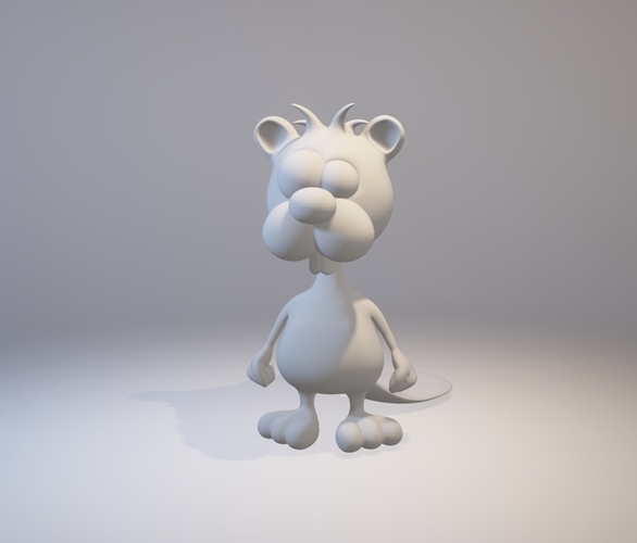 Crazy Mr. Beaver - Avatar 3D Print 157847