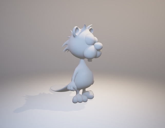 Crazy Mr. Beaver - Avatar 3D Print 157848