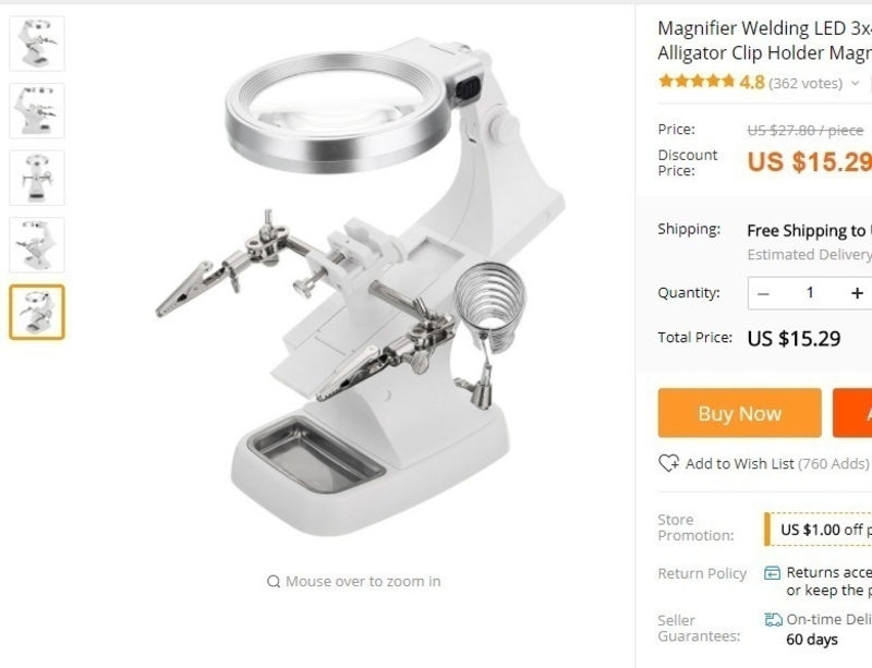 Soldering Magnifier rework