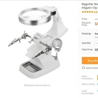 Small Soldering Magnifier rework 3D Printing 157858