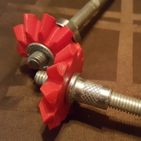 Beveled gears / 10 tooth - 58mm Diam with 14mm nut recess - Thumbnail 1