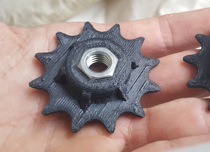 12 tooth sprocket for standard bicycle chain 3D Print 157882
