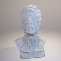 Small Spiderman Bust 3D Printing 157900