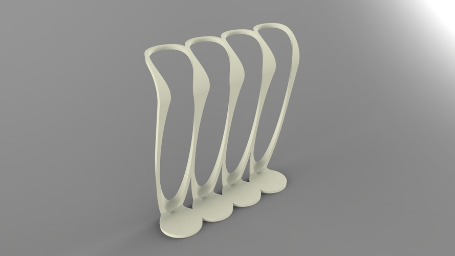 test tube rack (physical) / support tube à essaie (physique) 3D Print 157909
