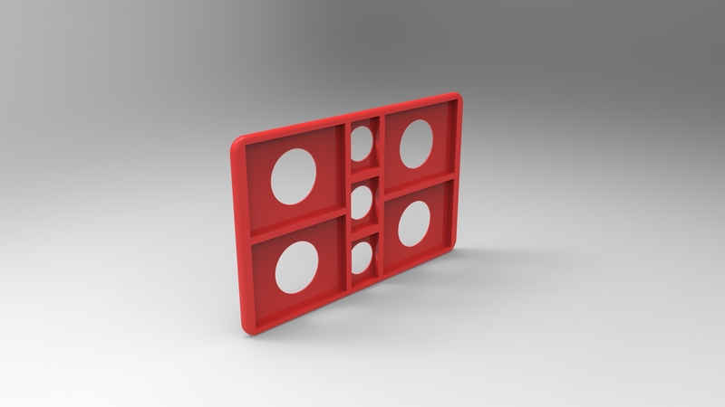 sd and micro sd card holder (Credit Card Size)