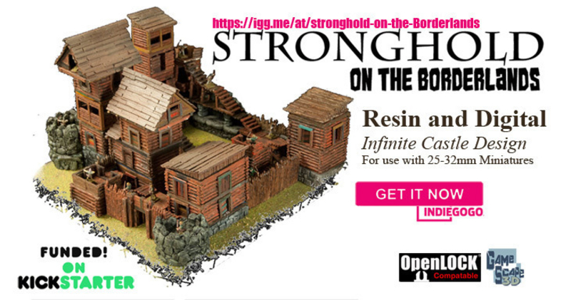 Modular Outdoor Ruins for "Stronghold on the Borderlands"