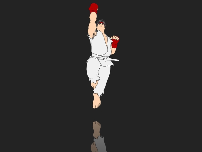 RYU - Shoryuken  3D Print 158059