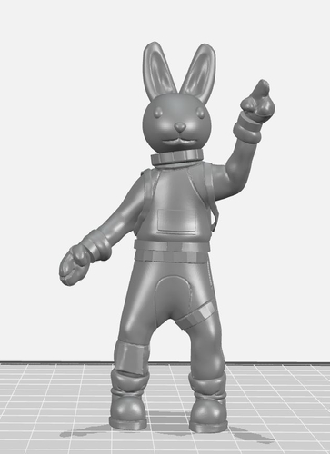 space rabbit 3D Print 158071