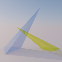 Intersection of 2 Pyramids - Thumbnail 4