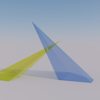 Intersection of 2 Pyramids - Thumbnail 6