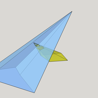 Intersection of 2 Pyramids - Thumbnail 7