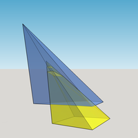 Intersection of 2 Pyramids - Thumbnail 11