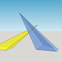 Intersection of 2 Pyramids - Thumbnail 12