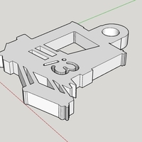 Prusa i3 key ring - Thumbnail 1