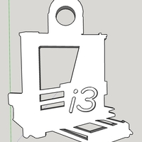 Prusa i3 key ring - Thumbnail 2