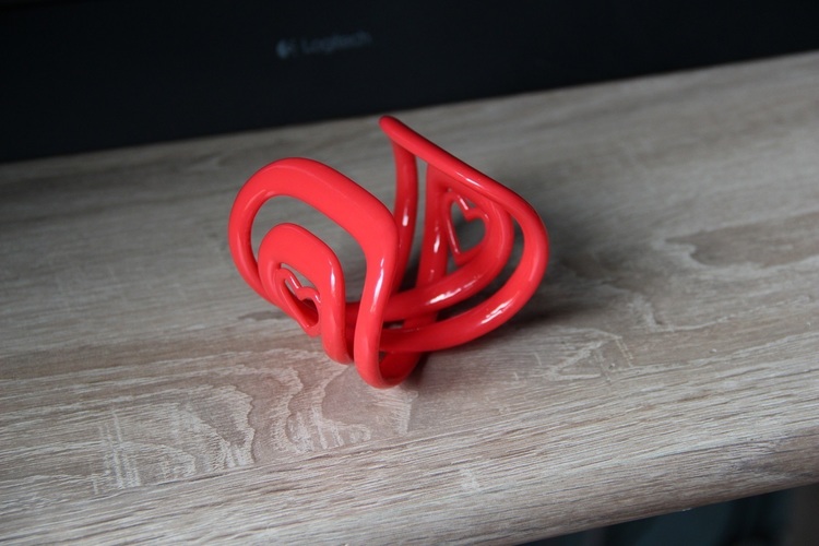 Infinite Love Bracelet 3D Print 15817