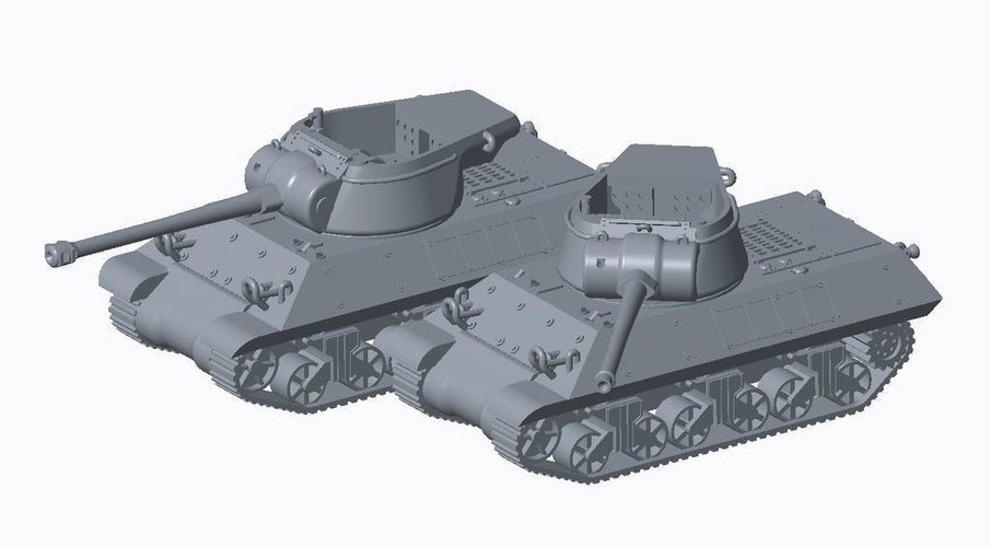 Allied Tank Destroyer Pack  3D Print 158193