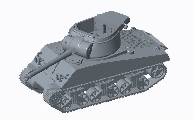 Allied Tank Destroyer Pack  3D Print 158194